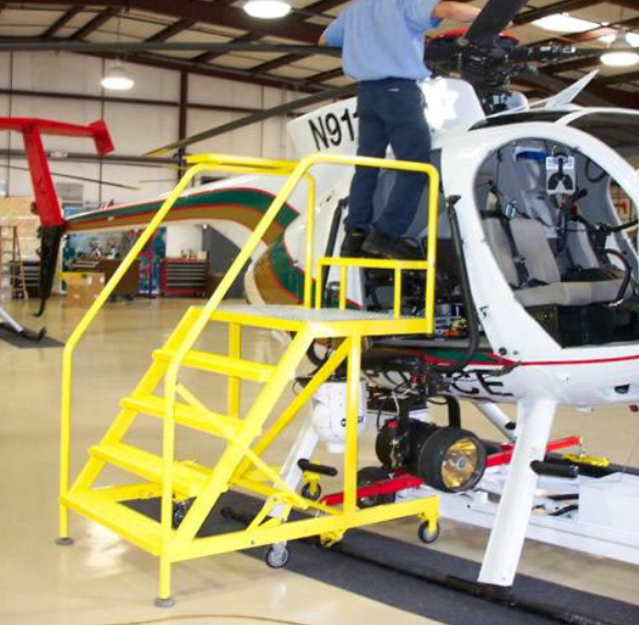 FRP Composite 100 Series Helicopter Maintenance Platform
