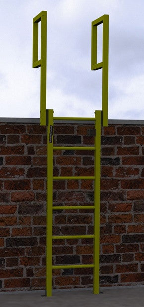 FRP Composite Wall Mount Fixed Egress Ladders