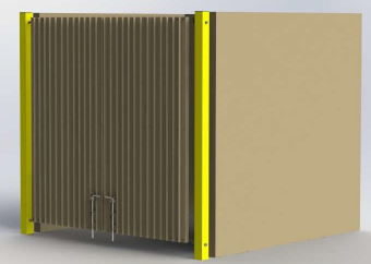 StrongGate - FRP Composite Trash / Enclosure Gate