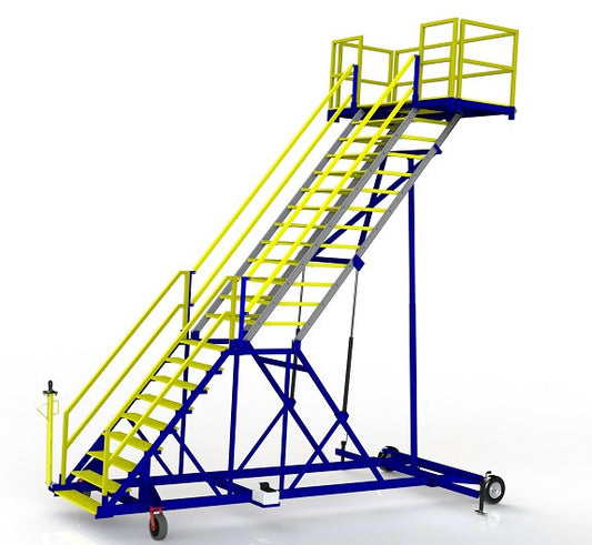 FRP Composite B2 Aircraft Maintenance Stand