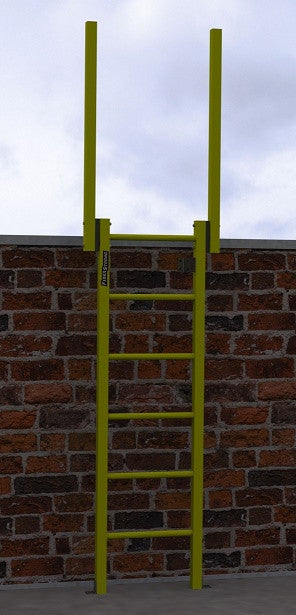 FRP Composite Wall Mount Fixed Egress Ladders