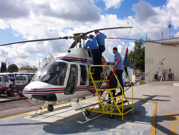 FRP Composite 200 Series Helicopter Maintenance Platform
